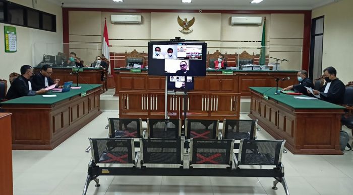 Sidang Pertama Kasus Dugaan Korupsi Diskominfo Kabupaten Kediri Digelar Virtual