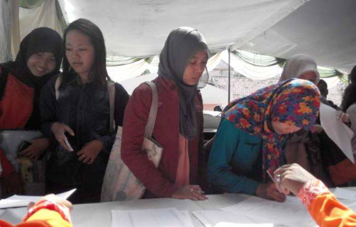 Job Fair dan Pameran Akik Disnakertrans Kota Mojokerto Kurang Greget, Minim Pengunjung