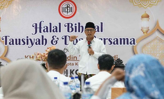 Gus Qowim Beri Tausiyah saat Halalbihalal IDI Kota Kediri