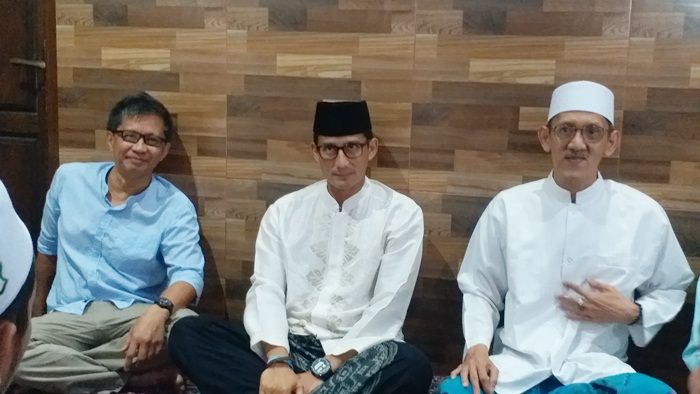 Cawapres Sandiaga Hadiri Haul Akbar di Ponpes Sambilangan Bangkalan