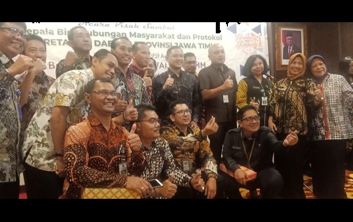 Keluarga Besar Humpro Lepas Aries Agung, Sambut Agung Subagyo