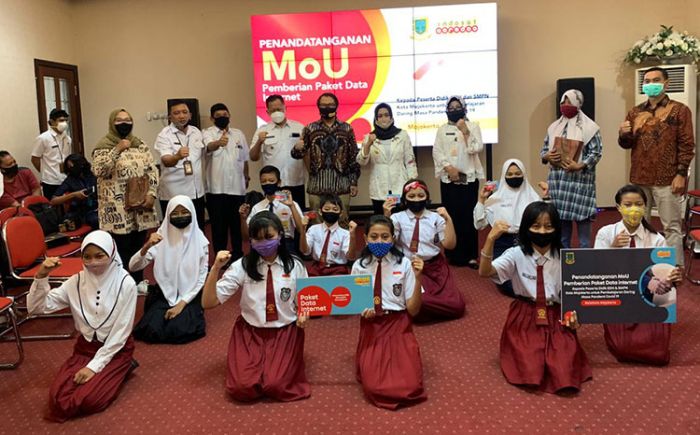 ​Pertama di Indonesia, Pemkot Mojokerto Beri Paket Data Internet Gratis untuk para Siswa