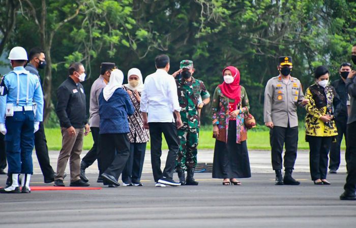 Pangdam V/Brawijaya Damping Kunker Presiden RI dan Rombongan ke Wilayah Kabupaten Malang