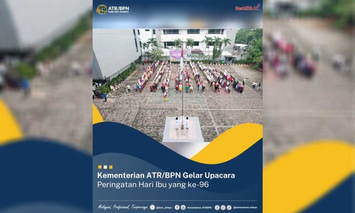 Kementerian ATR/BPN Kenang Perjuangan Perempuan Indonesia di Peringatan Hari Ibu