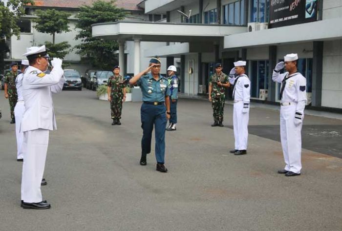 Kasarmatim Terima Kunjungan Kerja Kapushidrosal