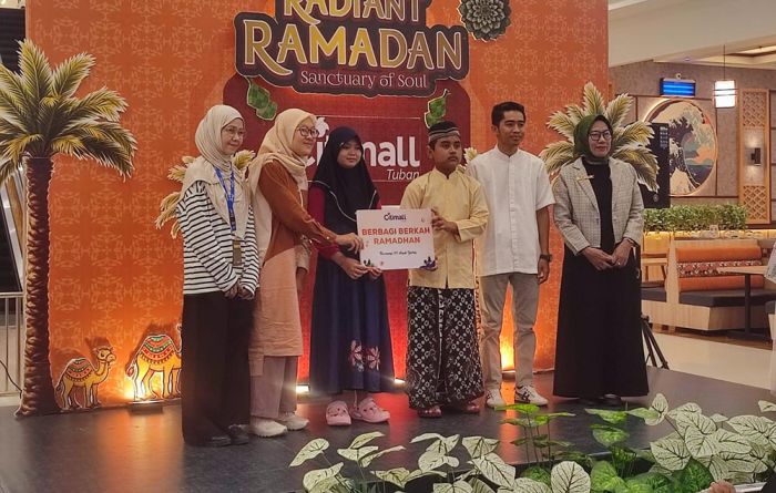 Wujudkan Mimpi Lebaran, Citimall Tuban Ajak 50 Anak Yatim Belanja dan Main Sepuasnya