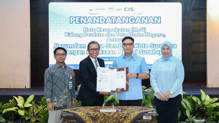 Perkuat Tata Kelola Air, Perumda Surya Sembada Teken MoU Hukum dengan Kejaksaan