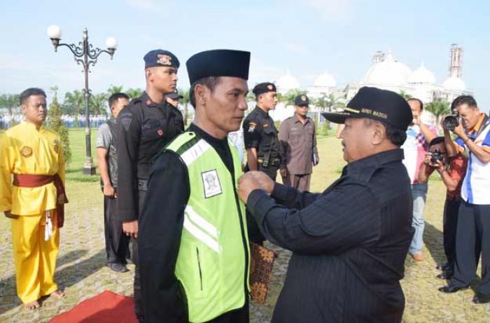 Bupati Madiun Pimpin Apel Besar Deklarasi Marka Jalan