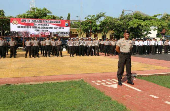 Amankan May Day, Polres Tuban Terjunkan 500 Personel