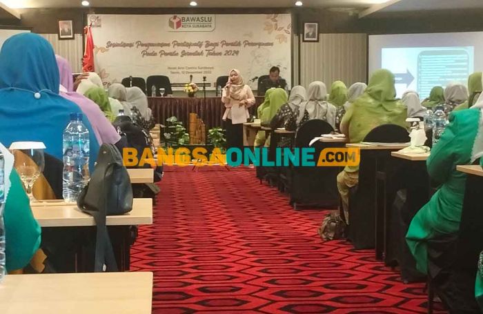 Bawaslu Surabaya Ajak Ormas Perempuan NU dan Muhammadiyah Partisipatif Awasi Pemilu 2024
