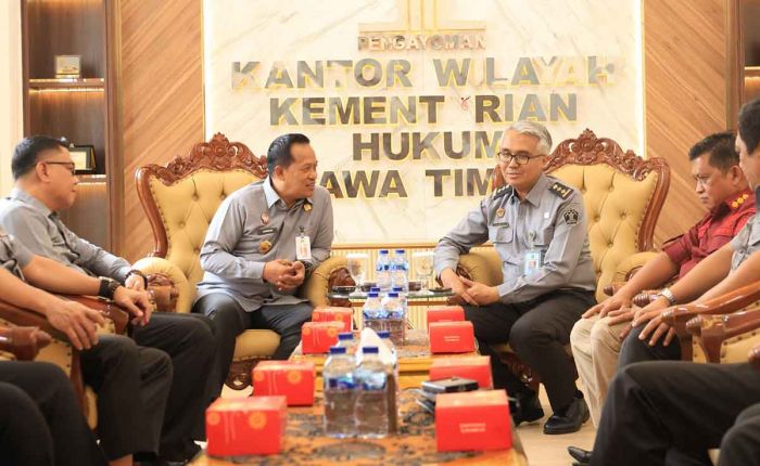 Gelar Studi Tiru ke Jawa Timur, Kemenkumham Kalsel Timba Ilmu Strategi Raih WBK WBBM