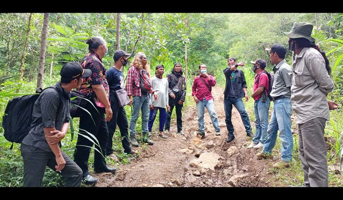 Antisipasi Tanah Longsor, Panitia HPN 2021 PWI Kediri Siap Tanam 2.000 Pohon di Gunung Klotok
