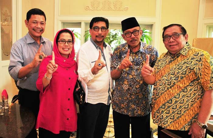 Timses Jokowi Sowan ke Imam Utomo