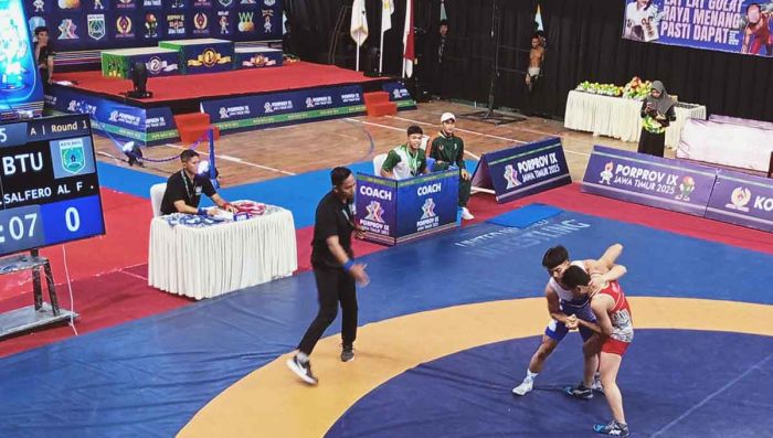 Kota Batu Sabet Juara Umum Gulat Porprov IX Jatim 2025