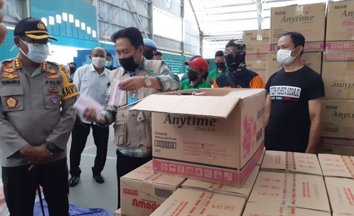 Pemkab Sidoarjo Dapat Bantuan 1,5 Juta Masker, Siap Disebar Sebelum PSBB