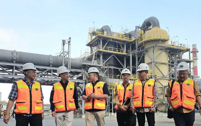 Kemenko Perekonomian Apresiasi Beroperasinya Smelter PTFI Lebih Cepat Kemenko Perekonomian Apresiasi Beroperasinya Smelter PTFI Lebih Cepat