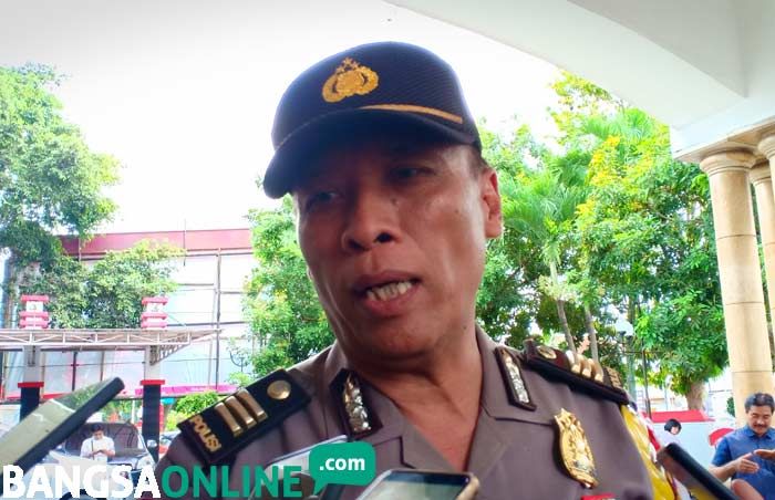 Polres Blitar Kota Bantah Terjadi Kontak Fisik dengan Mahasiswa Peserta Unjuk Rasa