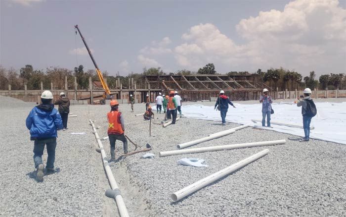 Wabup Optimis Pembangunan Tuban Sport Center Selesai Tepat Waktu