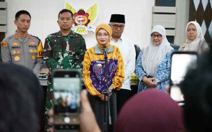 Wali Kota Vinanda Bersama Forkopimda Plus Komitmen Jaga Keamanan dan Ketertiban Kota Kediri