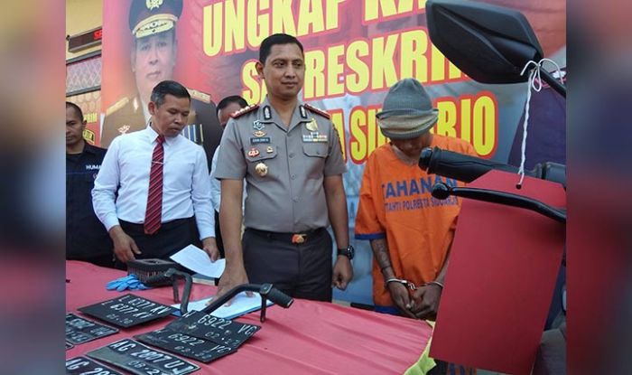 Melawan Saat Ditangkap, Maling Motor Dihadiahi Timah Panas di Kaki