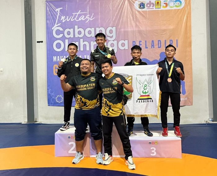 Atlet Gulat Kota Batu Bawa Pulang 5 Medali di Invitasi Cabang Olahraga Beladiri Tingkat Nasional