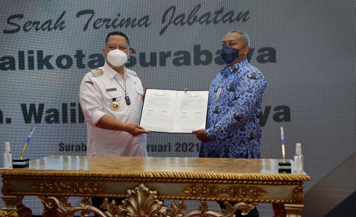 ​Surabaya Nol Kasus Covid-19, Kado Luar Biasa Wali Kota Whisnu di Akhir Masa Jabatan