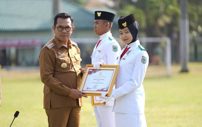 Pemerintah Kota Batu Gelar Upacara Penutupan Karantina dan Pelepasan Paskibraka 2025