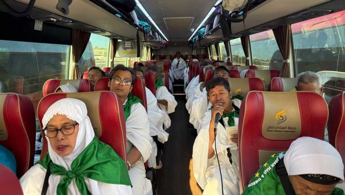 Jamaah Haji Indonesia Laksanakan Miqat di Bir Ali