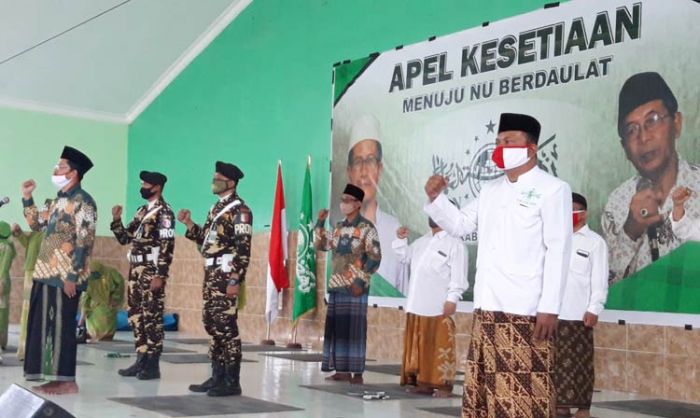 PCNU Kabupaten Kediri Gelar Apel Kesetiaan Menuju NU Berdaulat