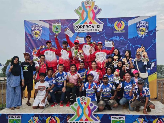 Kontingen Kediri dari Cabor Bermotor Raih Medali Emas Pertama di Porprov Jatim ke-IX Kontingen Kediri dari Cabor Bermotor Raih Medali Emas Pertama di Porprov Jatim ke-IX