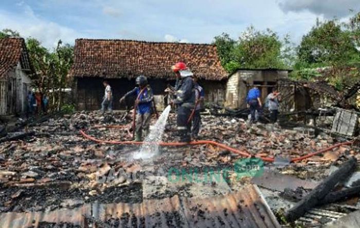 Tabung LPG Meledak, 2 Rumah di Tuban Terbakar