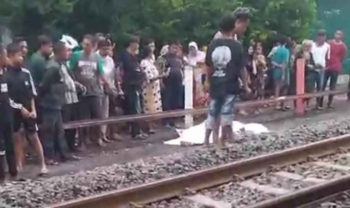 Pria di Probolinggo Tewas Disambar Kereta Api