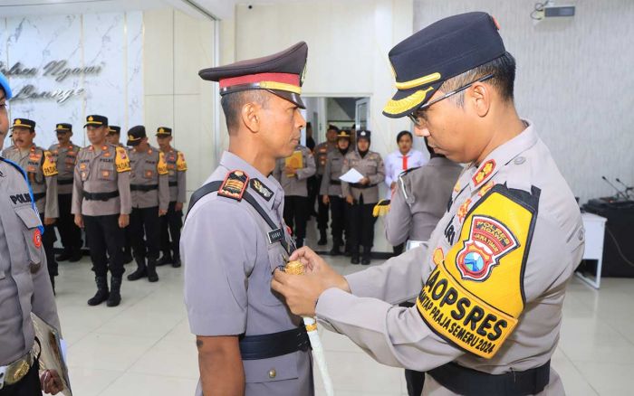 Kapolres Ngawi Lantik AKP Karno Sebagai Kapolsek Kedunggalar