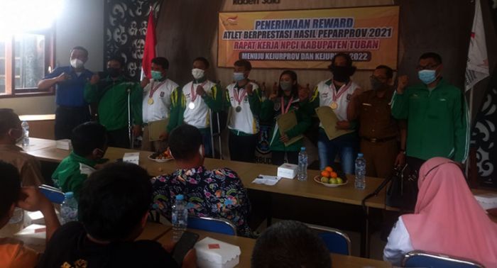 Berprestasi di Provinsi, Pemkab Tuban Beri Hadiah untuk Atlet Difabel