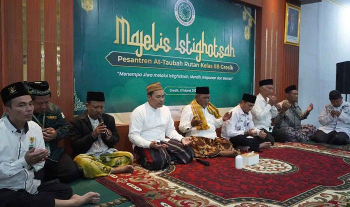 MUI Gresik Bersama Warga Binaan Rutan Banjarsari Gelar Istighosah