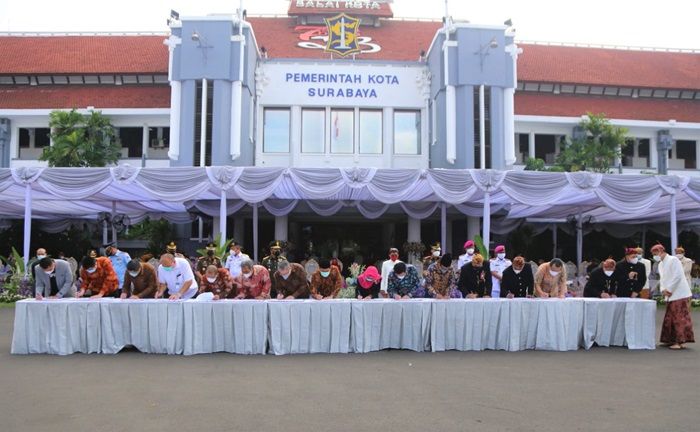 Kembangakan UMKM di Surabaya, Wali Kota Eri Teken MoU dengan 15 Stakeholder