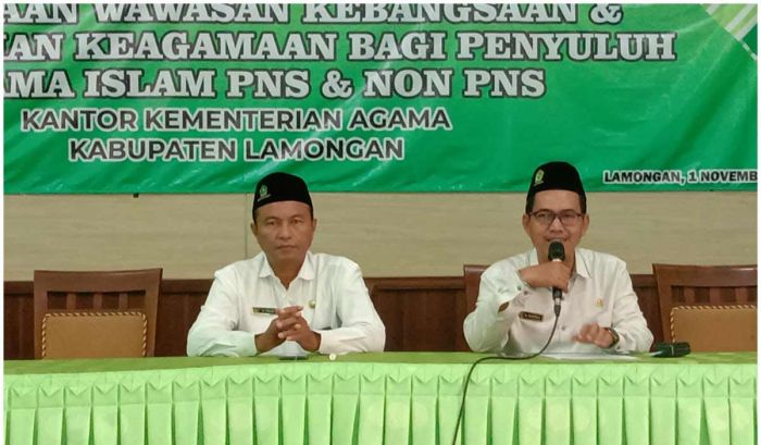 Kemenag Lamongan Lakukan Tes Wawasan Kebangsaan untuk Penyuluh Agama