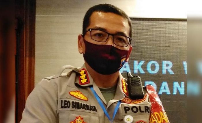 Razia Masker di Internal Polresta Malang Kota, Tiga Anggota Disanksi Push Up