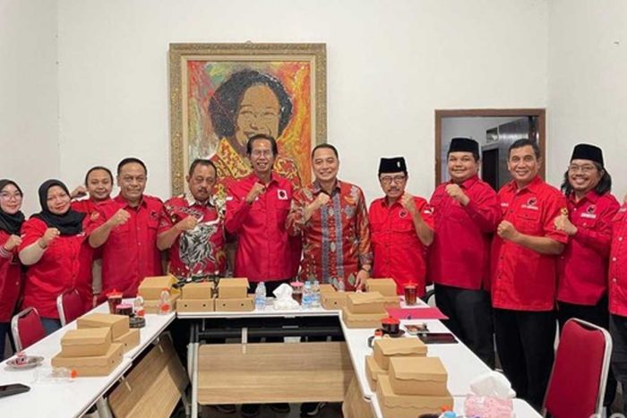 Penjaringan Bacawali PDIP Surabaya, Eri: Saya Daftar Bersama Pak Armuji