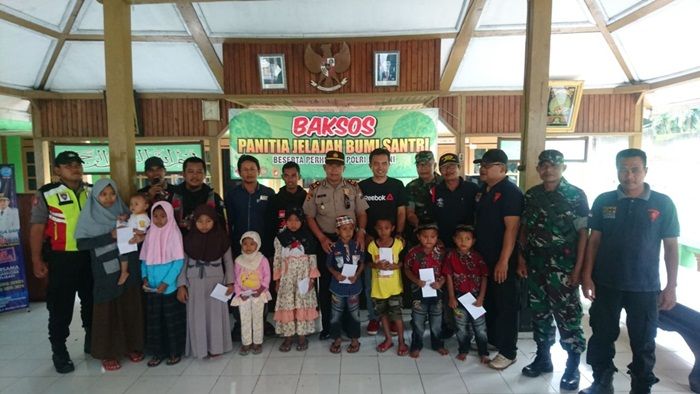 KPH Jatirogo Bersama Komunitas Trail Santuni Yatim di Bangilan Tuban