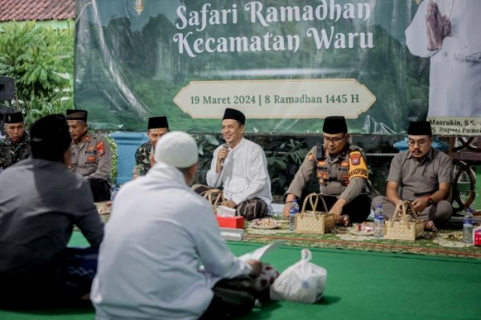 Safari Ramadan Hari ke-2, Pj Bupati Pamekasan Ucapkan Terima Kasih atas Kondusivitas Selama Pemilu