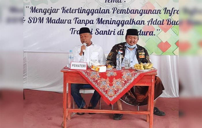 Reses, H. Syafiuddin Dialog dengan Tokoh NU dan Kades se-Klampis