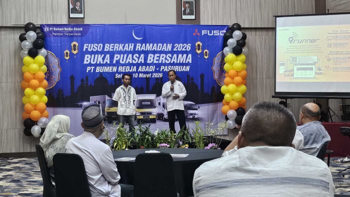 Mitsubishi Fuso Gelar Buka Puasa Bersama Pelanggan di Pasuruan