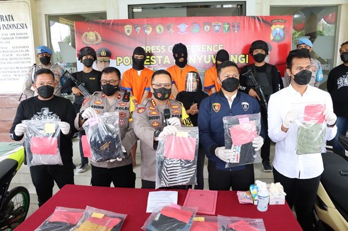 Tujuh Anggota Geng Motor Pelaku Perampasan di Banyuwangi Ditangkap Polisi, Empat Orang DPO