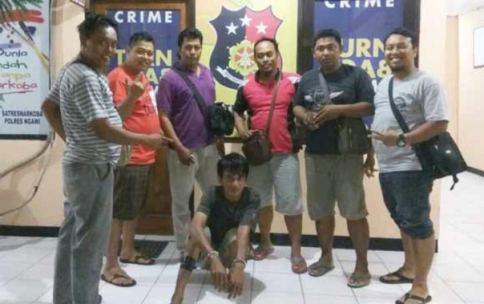 Polres Ngawi Ringkus Buronan di Depok Polres Ngawi Ringkus Buronan di Depok