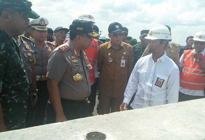 Kapolda Jatim Sidak Jalur tol Sumo, Joker, dan Kertosono-Ngawi