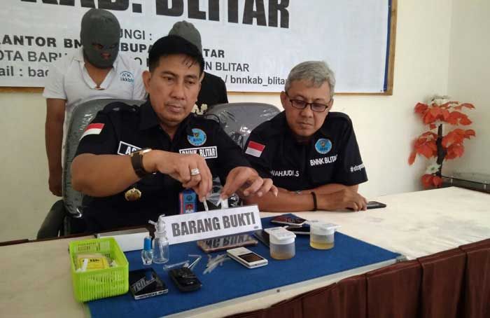 Dua Pengedar Sabu Jaringan antar Kota Dibekuk BNN Blitar