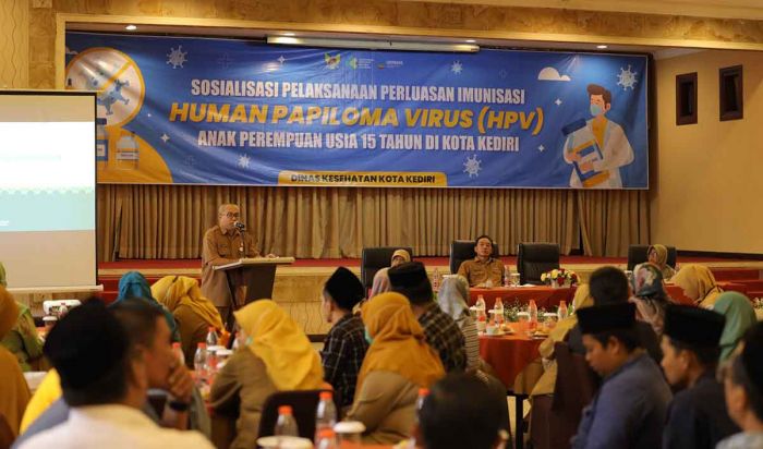 Gelar Sosialisasi Perluasan Imunisasi HPV, Kepala Dinkes Kota Kediri Tegaskan Hal ini