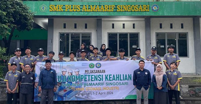 ACE Malang Raya Jadi Penguji UKK SMK Plus Almaarif