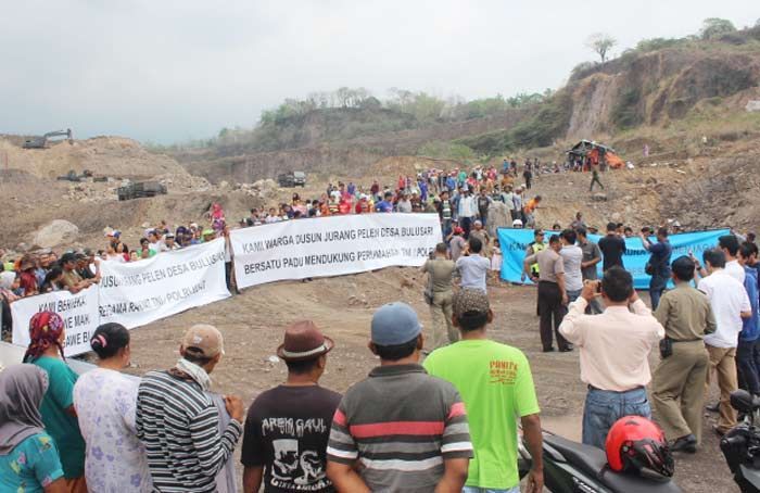 Warga Desa Bulusari Respon Positif Rencana Pembangunan Perumahan Prajurit Marinir